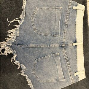 Women’s Jean Shorts. 2 tone
